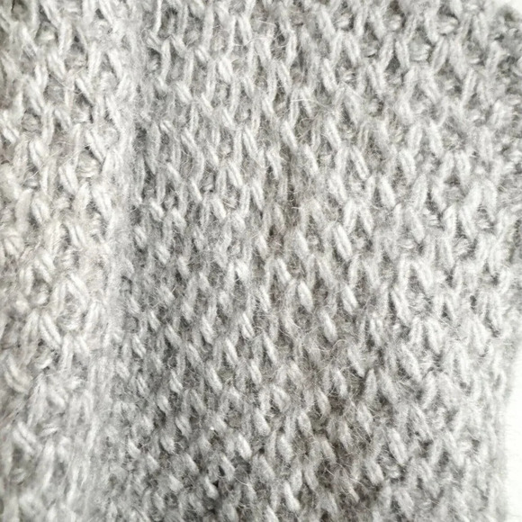 J.Jill Grey Alpaca Blend Vest S - Picture 4 of 7